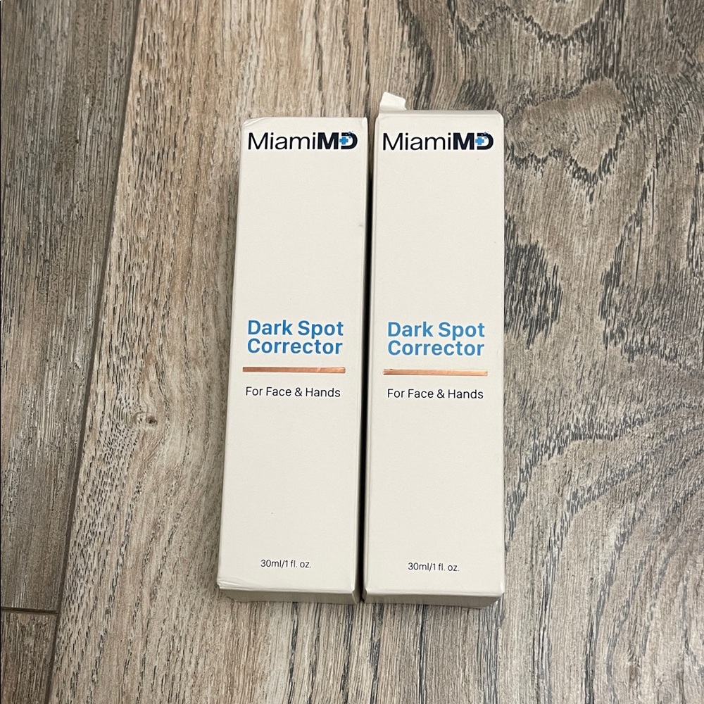 NEW Lot Of 2 Miami MD Dark Spot Corrector